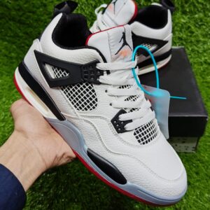 Air Jordan 4 Retro - White & Black